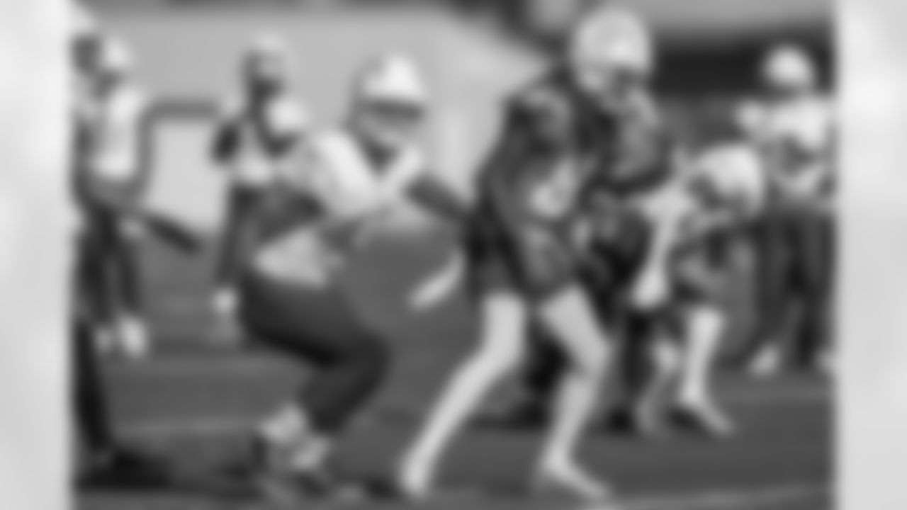 The Los Angeles Chargers practice on Thursday, December 4, 2025 at The Bolt in El Segundo, CA.