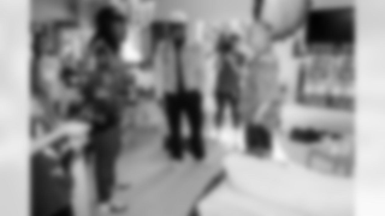 The Los Angeles Chargers surprise their 2025 Fan of the Year on Tuesday, October 28, 2025 in San Diego, CA.