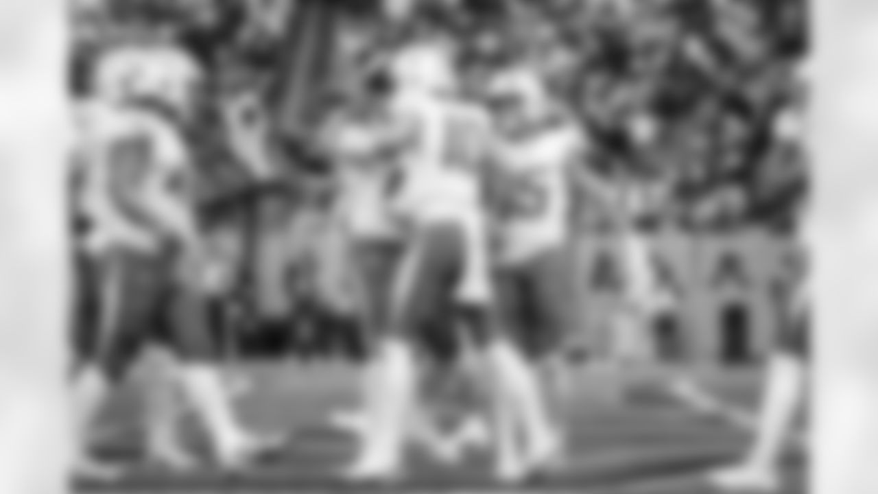 QB Justin Herbert (10) and WR Ladd McConkey (15)