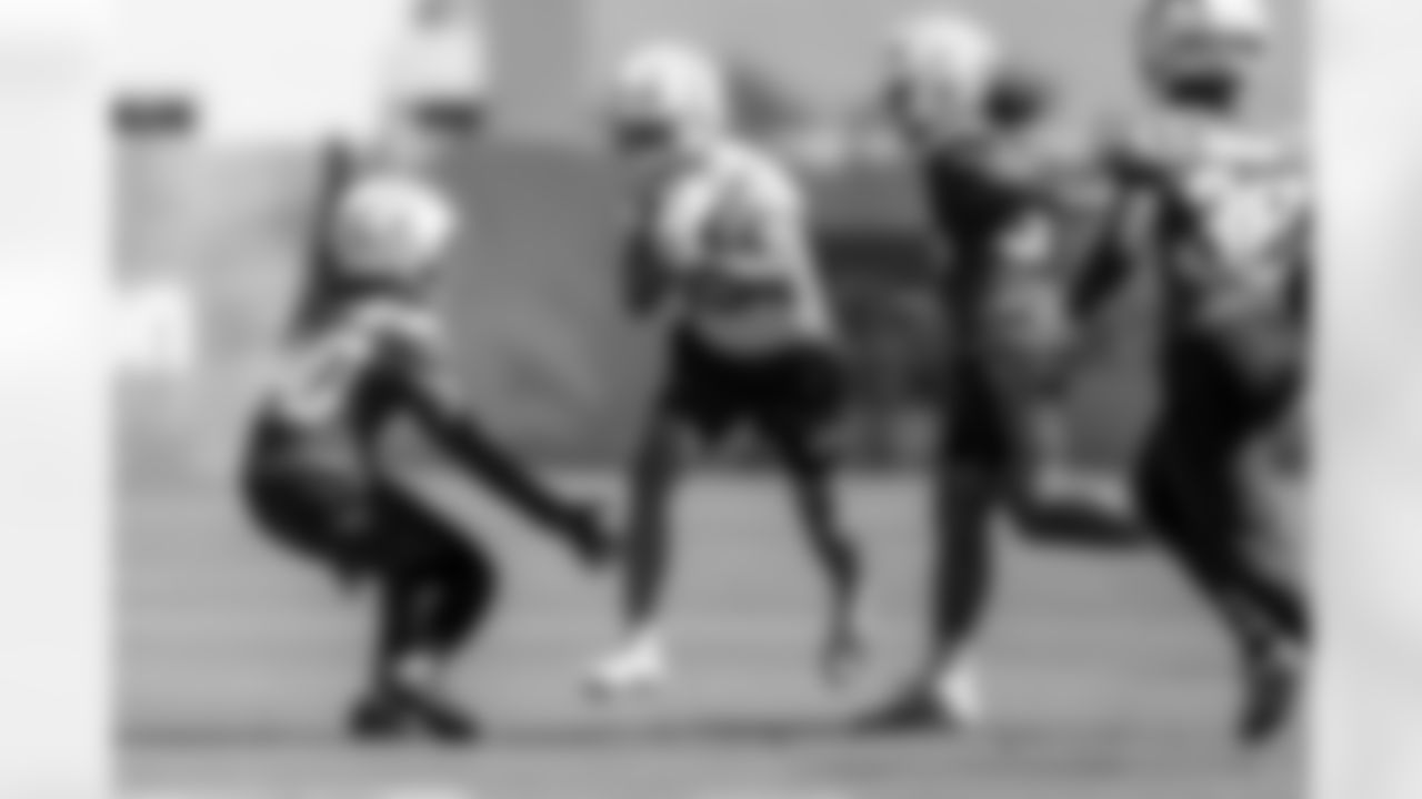 The Los Angeles Chargers practice at Training Camp on Wednesday, August 20, 2025 at The Bolt in El Segundo, CA.
