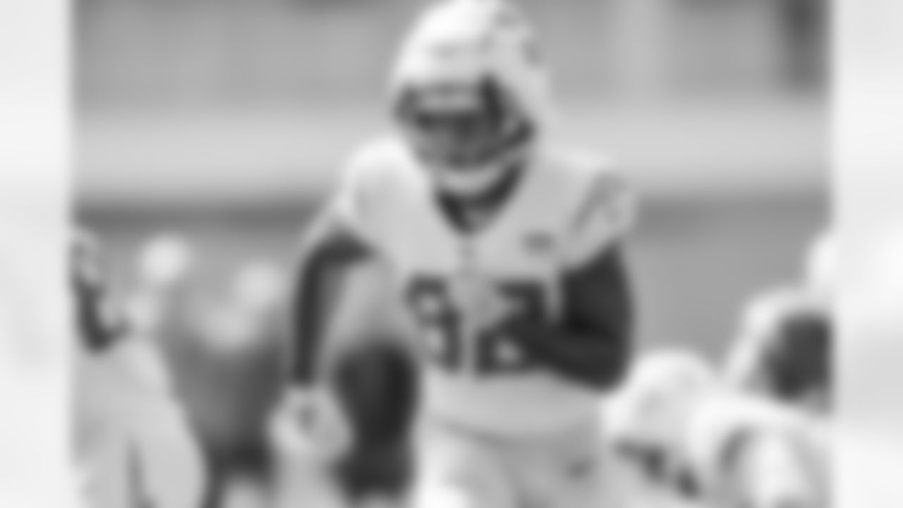 The Los Angeles Chargers practice on Wednesday, October 9, 2024 at The Bolt in El Segundo, CA.