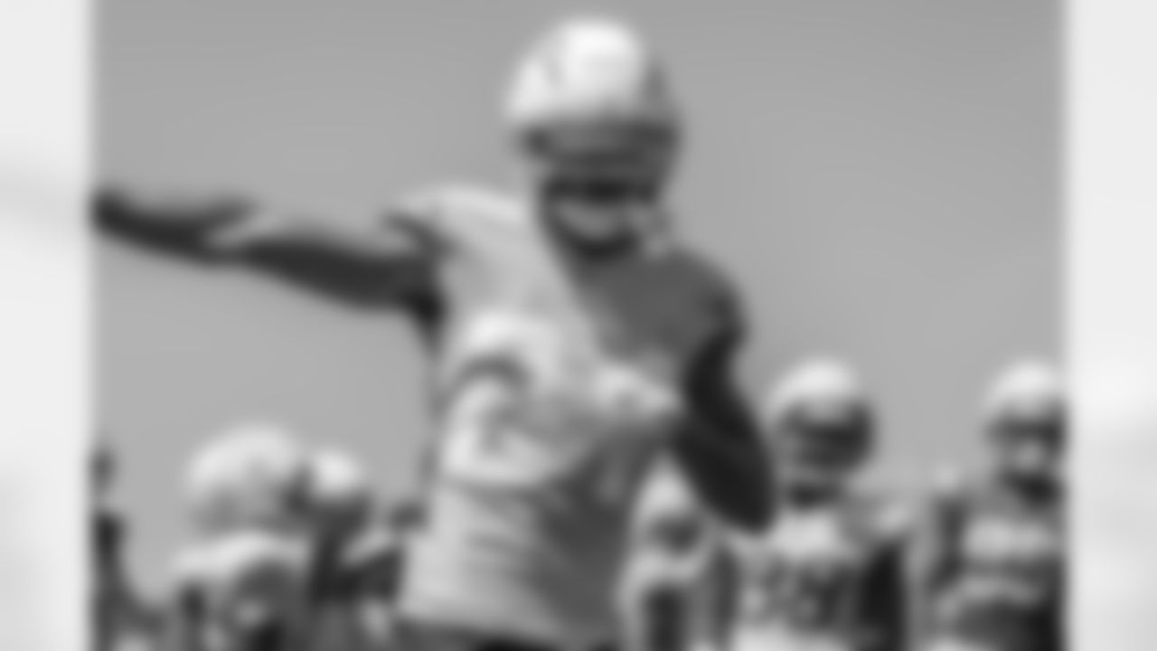 The Los Angeles Chargers practice at Training Camp on Sunday, August 3, 2025 at The Bolt in El Segundo, CA.