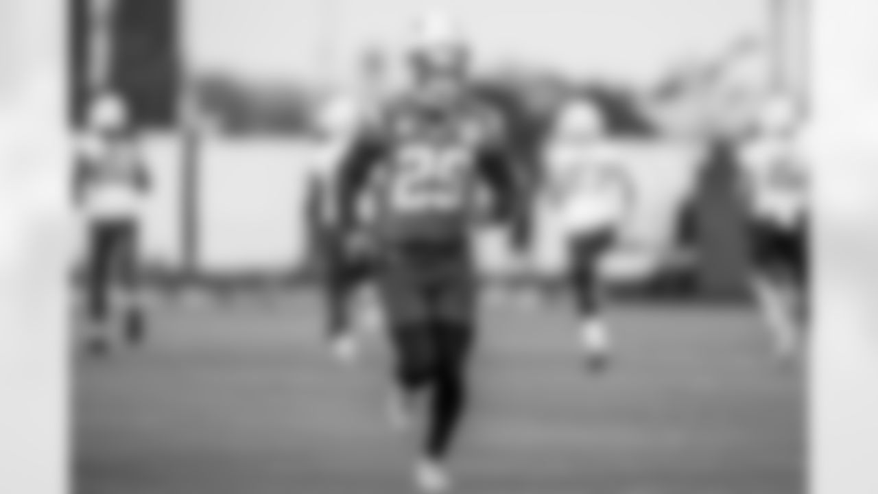 The Los Angeles Chargers practice on Thursday, November 13, 2025 at The Bolt in El Segundo, CA.