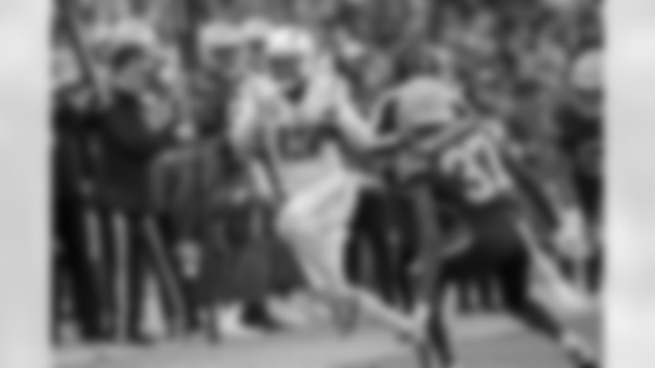 The Los Angeles Chargers play the Green Bay Packers on Sunday, November 19, 2023 at Lambeau Field in Green Bay, WI.
[FINAL SCORE: GB 23 -  LAC 20]