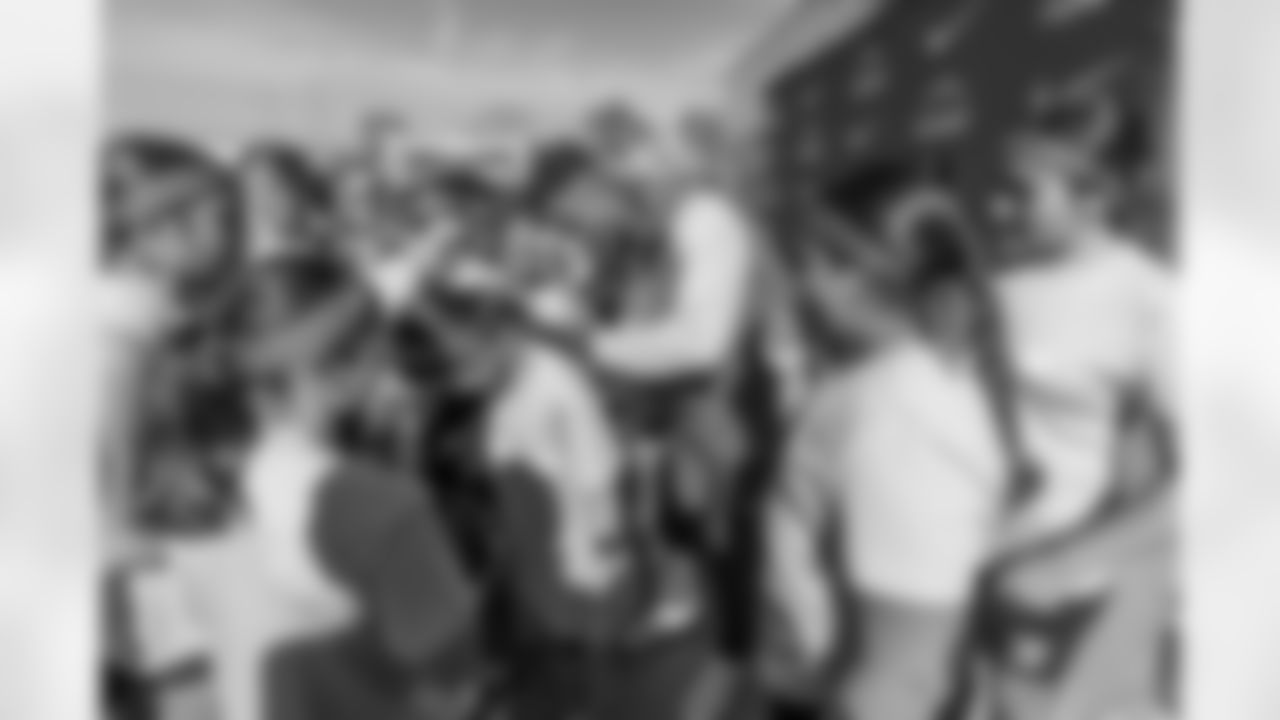 The Los Angeles Chargers host a girls flag football camp on Tuesday, December 02, 2025 at St. Joseph High School in Lakewood, CA.