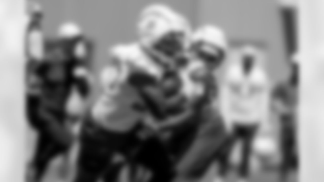 The Los Angeles Chargers practice at Training Camp on Thursday, August 21, 2025 at The Bolt in El Segundo, CA.