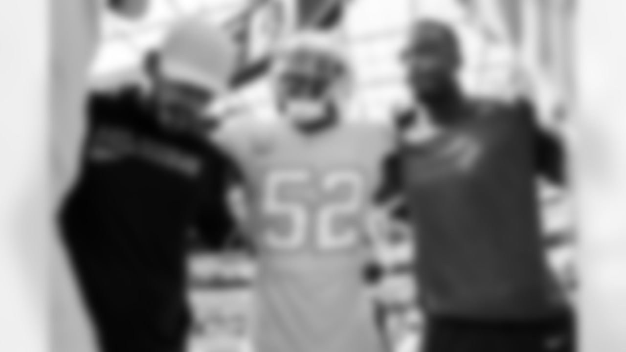 OLB Khalil Mack (52) and OLB Kyle Kennard (54)