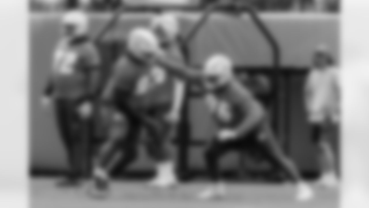 The Los Angeles Chargers hold OTA's on Tuesday, June 4, 2024 at Hoag Performance Center in Costa Mesa, CA.