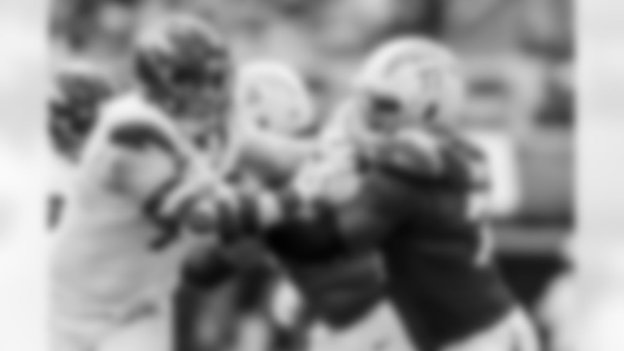 Take a look at the best photos of Chargers 2026 free agent Zion Johnson