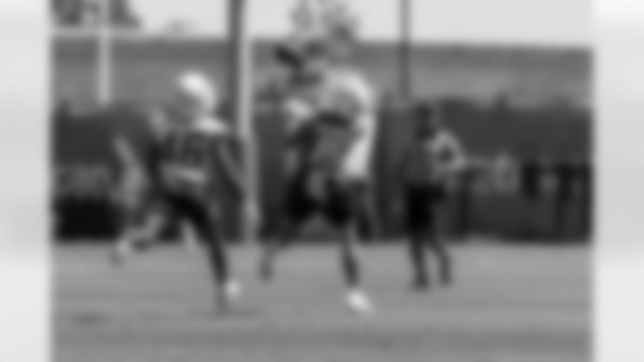 The Los Angeles Chargers practice on Monday, September 1, 2025 at The Bolt in El Segundo, CA.
