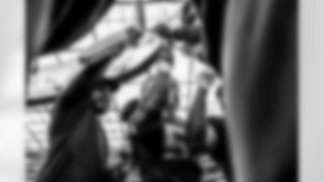 Take a look back at the Chargers Week 13 matchup with the Raiders in monochrome.