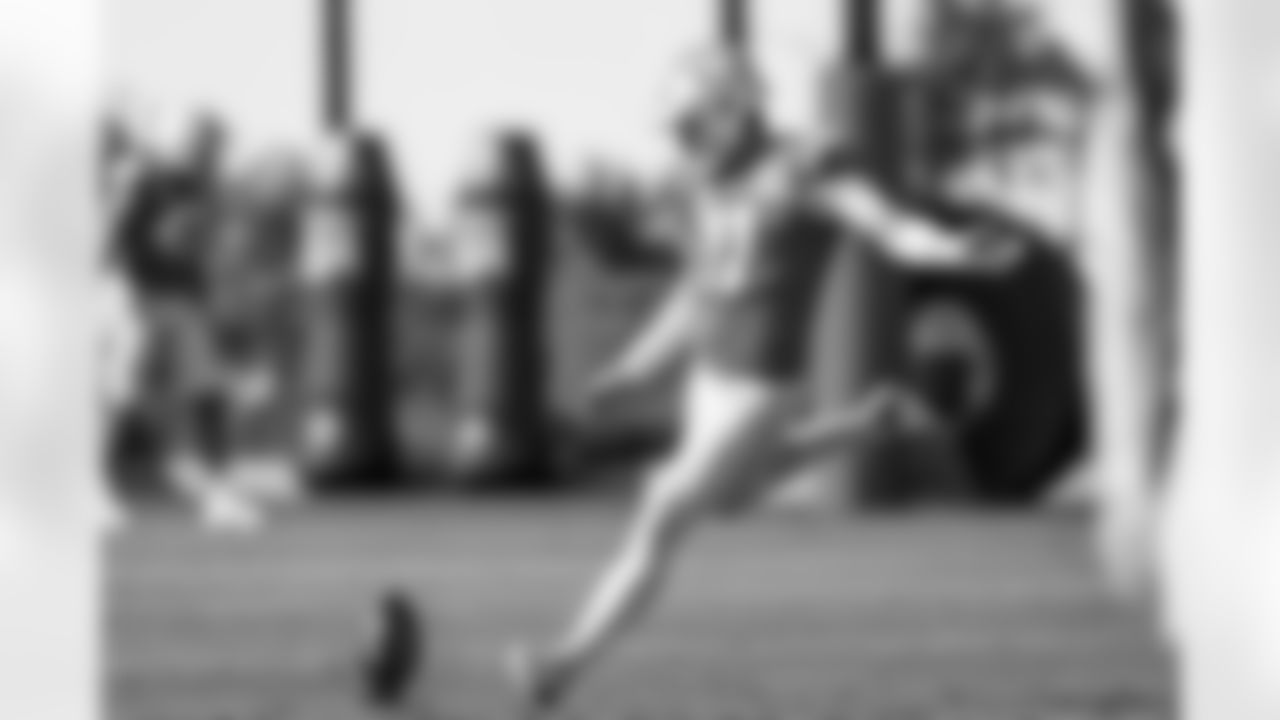 The Los Angeles Chargers practice on Wednesday, November 5, 2025 at The Bolt in El Segundo, CA.