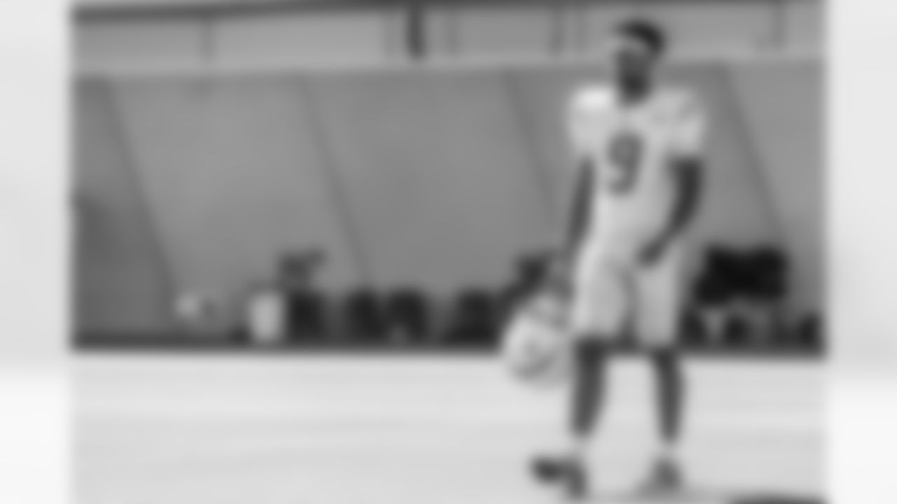 The Los Angeles Chargers practice on Tuesday, October 28, 2025 at The Bolt in El Segundo, CA.