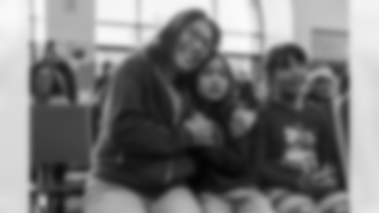 The Los Angeles Chargers host their annual Bikes for Kids event on Monday, December 15, 2025 at Washington Washington Elementary School in Pasadena, CA.