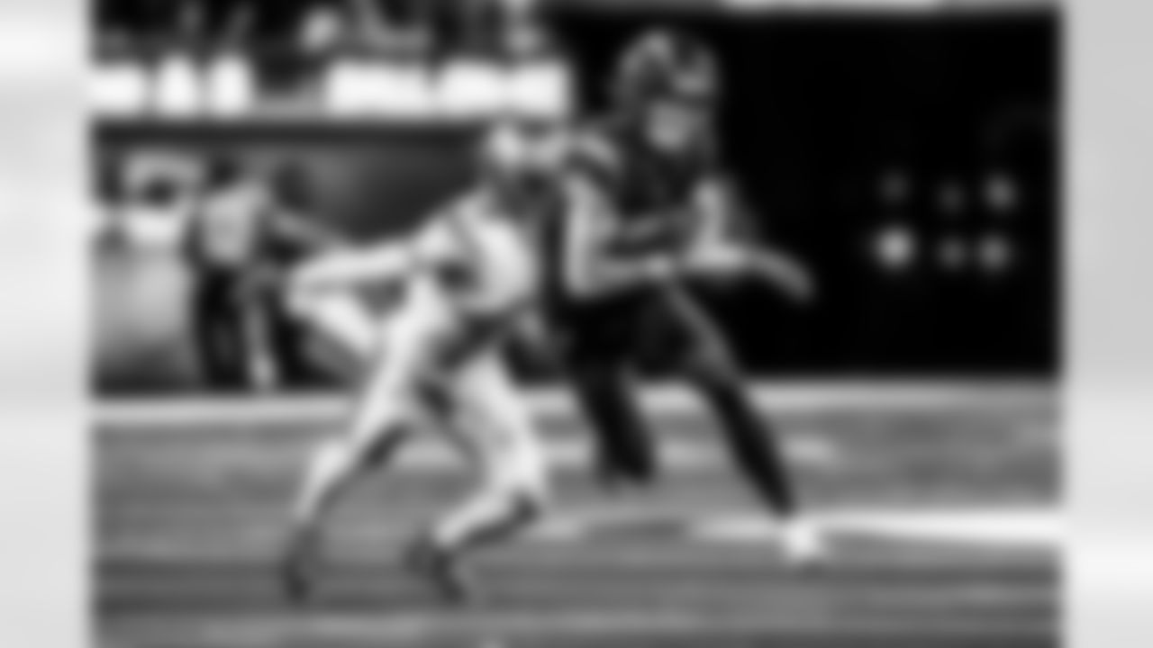 Take a look back at the Chargers Week 8 matchup with the Vikings in monochrome!