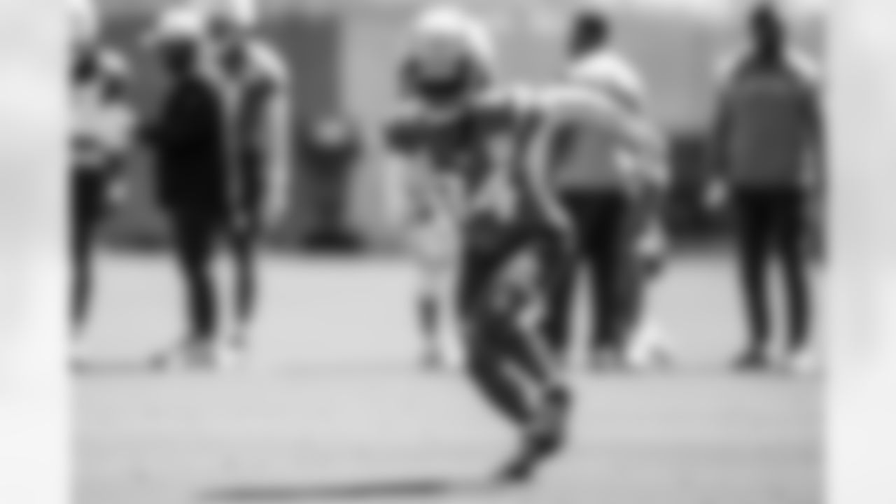 The Los Angeles Chargers practice on Friday, October 3, 2025 at The Bolt in El Segundo, CA.