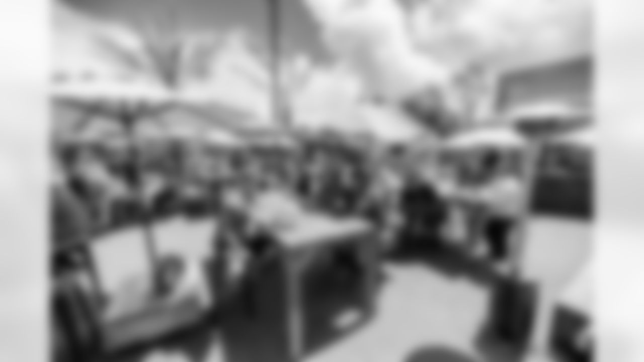 The Los Angeles Chargers host a doggy draft event on Saturday, April 26, 2025 at DOG PPL in Santa Monica, CA.