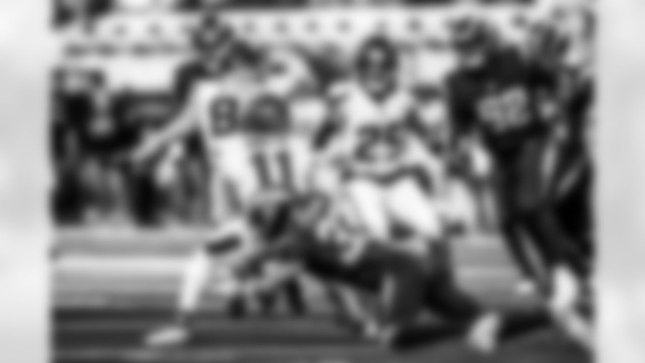 Take a look back at the Chargers Week 17 matchup with the Texans in monochrome.