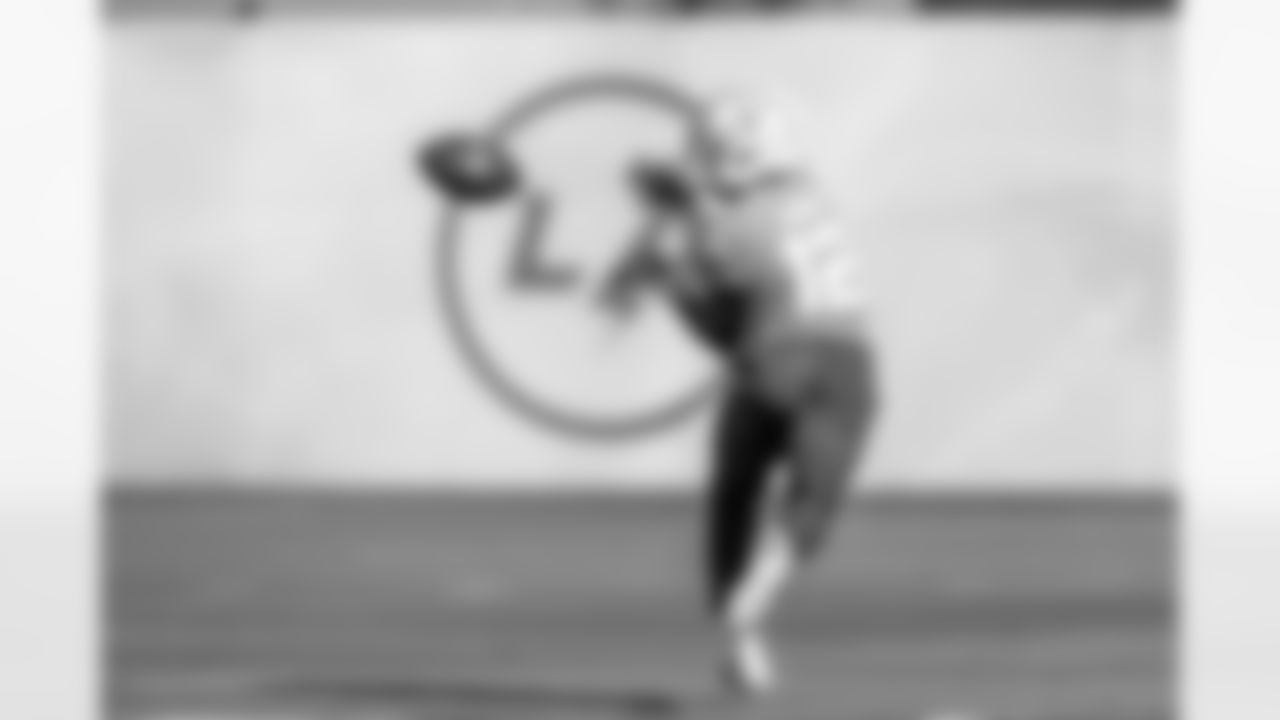 The Los Angeles Chargers practice on Friday, November 7, 2025 at The Bolt in El Segundo, CA.