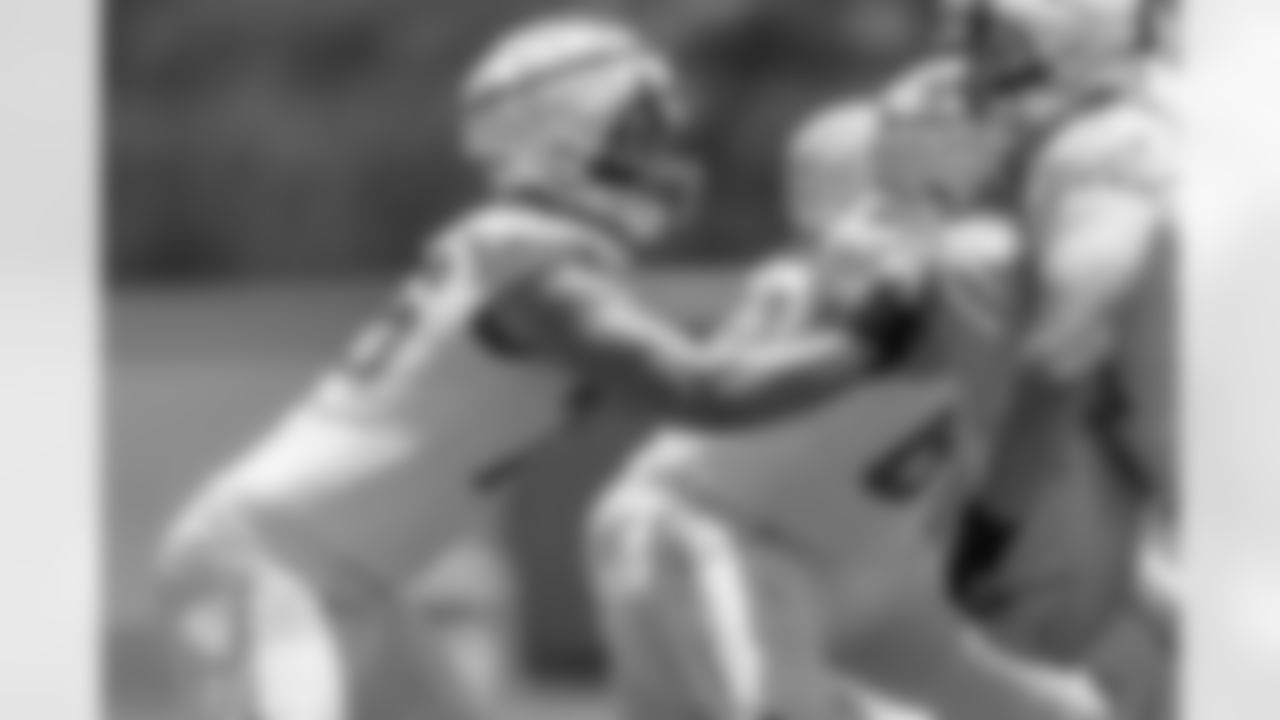 The Los Angeles Chargers hold OTA's on Wednesday, May 29, 2024 at Hoag Performance Center in Costa Mesa, CA.