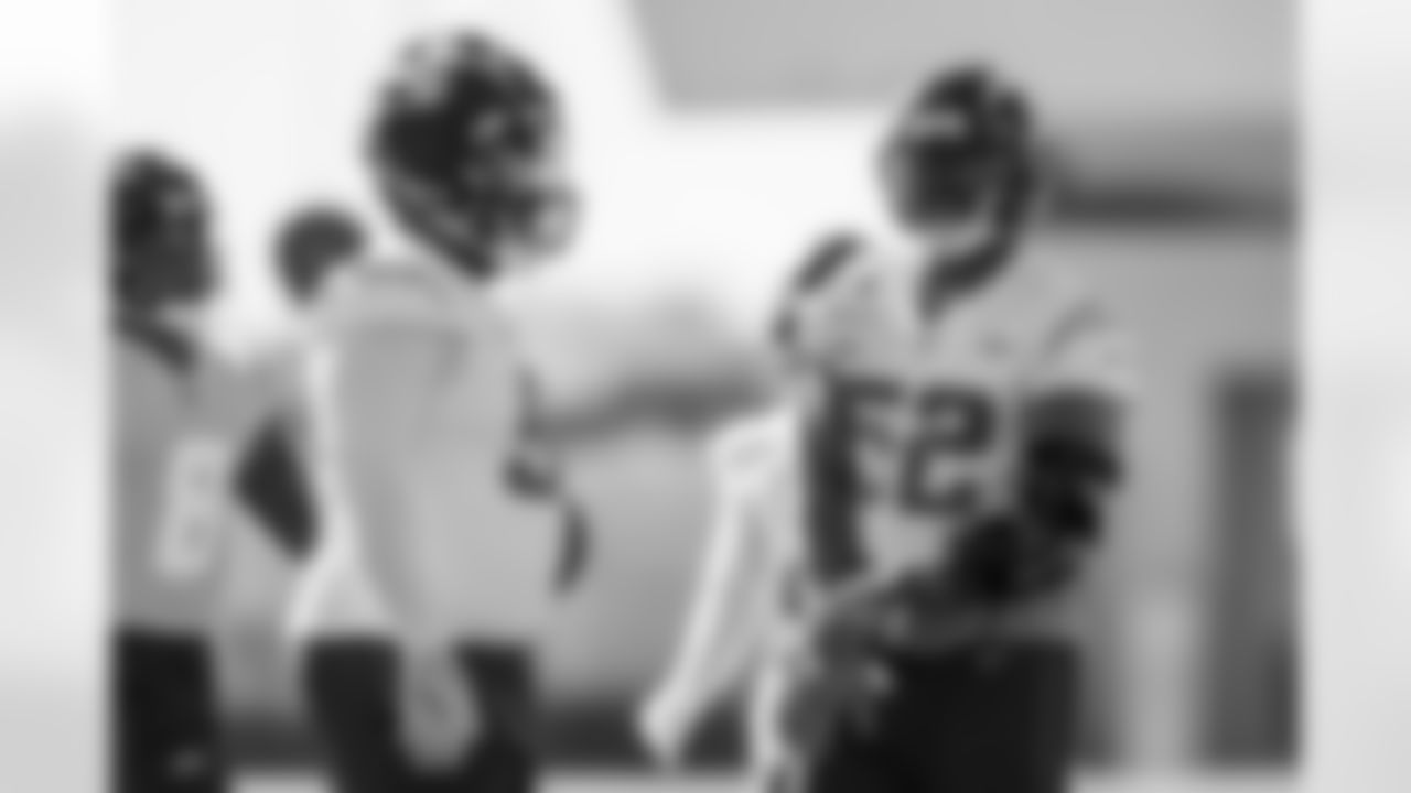 The Los Angeles Chargers practice on Friday, November 28, 2025 at The Bolt in El Segundo, CA.