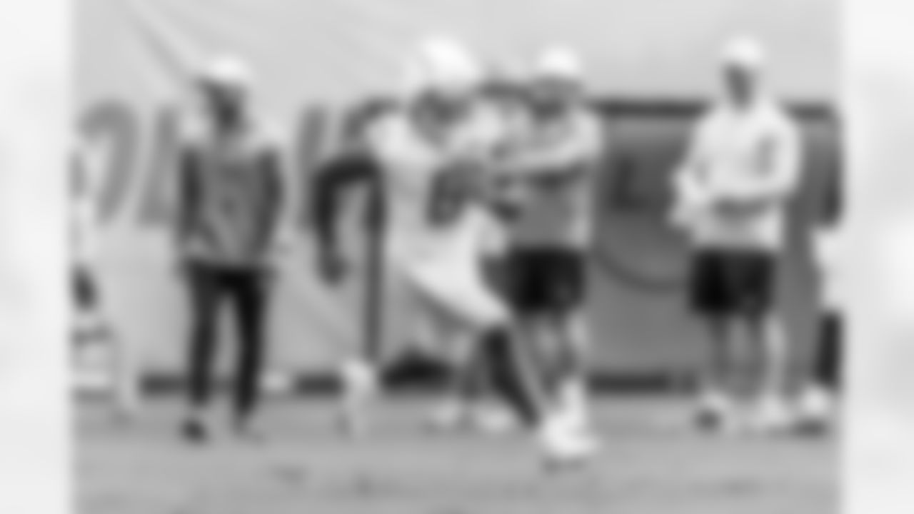 The Los Angeles Chargers hold Mandatory Mini-Camp on Wednesday, June 11, 2025 at The Bolt in El Segundo, CA.