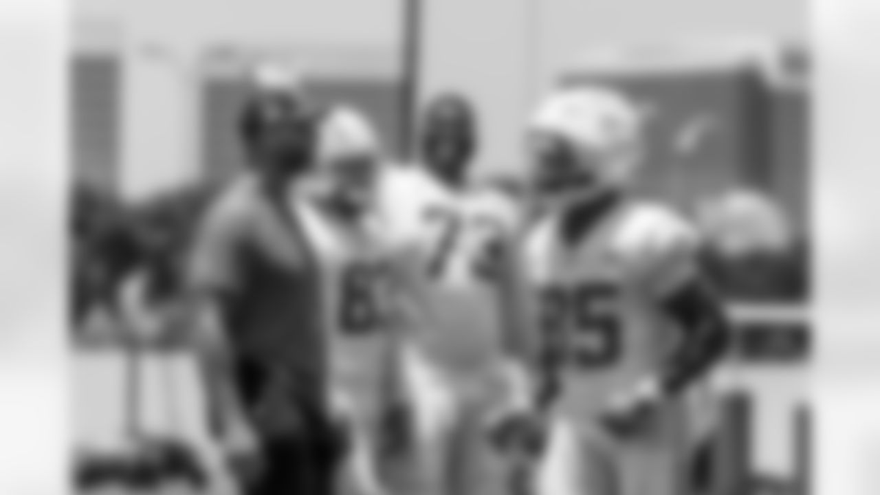 The Los Angeles Chargers hold Mandatory Mini-Camp on Thursday, June 12, 2025 at The Bolt in El Segundo, CA.