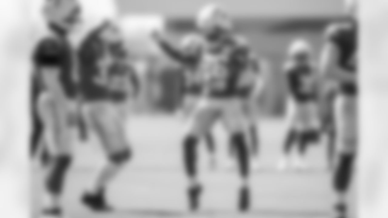 The Los Angeles Chargers practice on Wednesday, October 9, 2024 at The Bolt in El Segundo, CA.