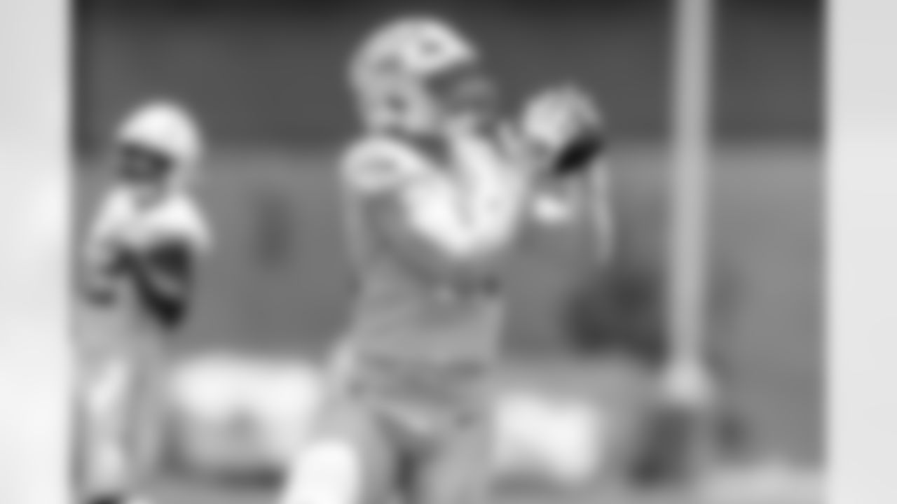 The Los Angeles Chargers hold Mandatory Mini-Camp on Thursday, June 12, 2025 at The Bolt in El Segundo, CA.