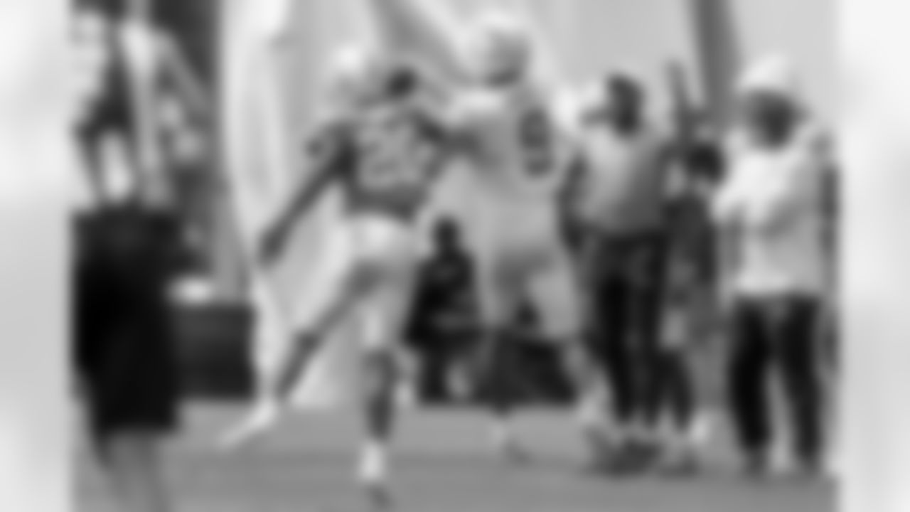 The Los Angeles Chargers practice at Training Camp on Monday, July 28, 2025 at The Bolt in El Segundo, CA.