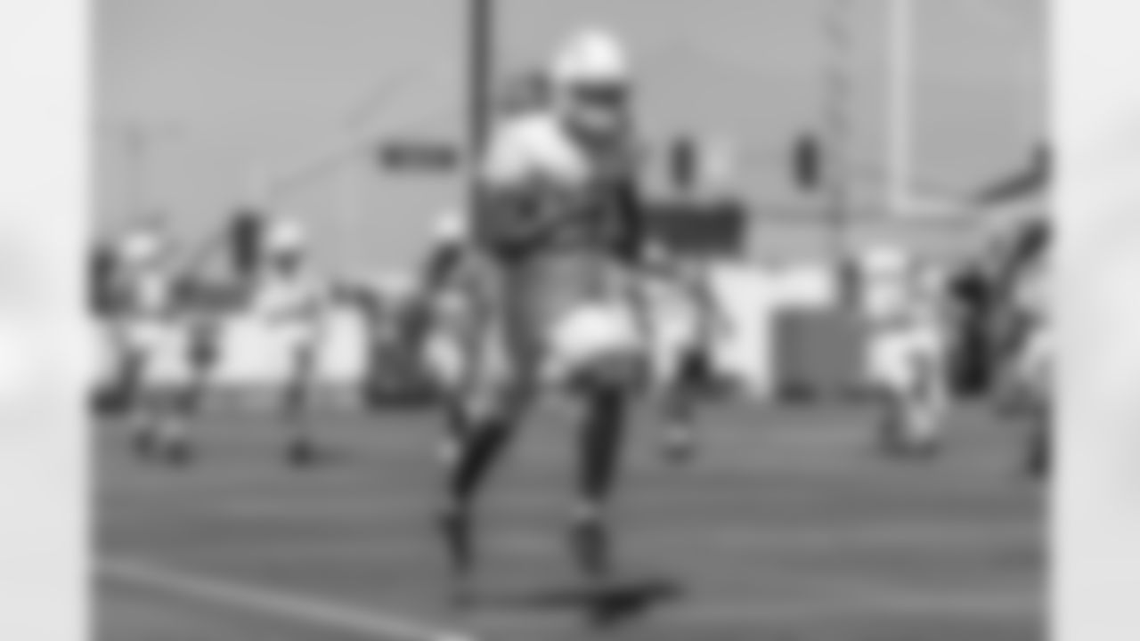 The Los Angeles Chargers practice on Wednesday, October 8, 2025 at The Bolt in El Segundo, CA.