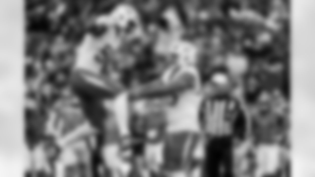 Chargers OLB Tuli Tuipulotu (#45) in action during their Pro Bowl season.