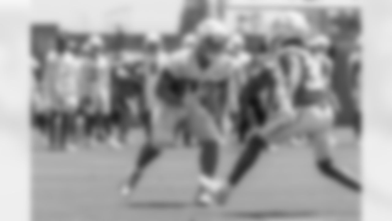 The Los Angeles Chargers hold Mandatory Mini-Camp on Tuesday, June 10, 2025 at The Bolt in El Segundo, CA.