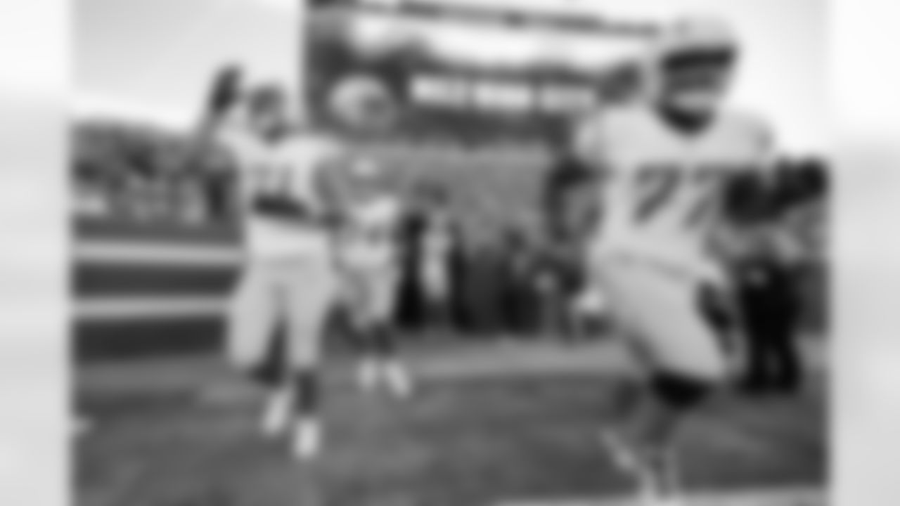 G Branson Taylor (71), OL Austin Deculus (74) and G Zion Johnson (77)