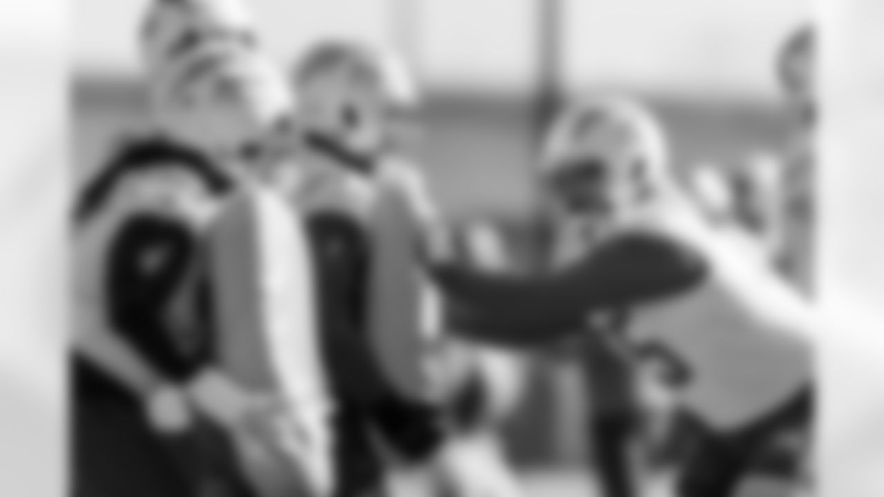 The Los Angeles Chargers practice on Thursday, January 2, 2025 at The Bolt in El Segundo, CA.