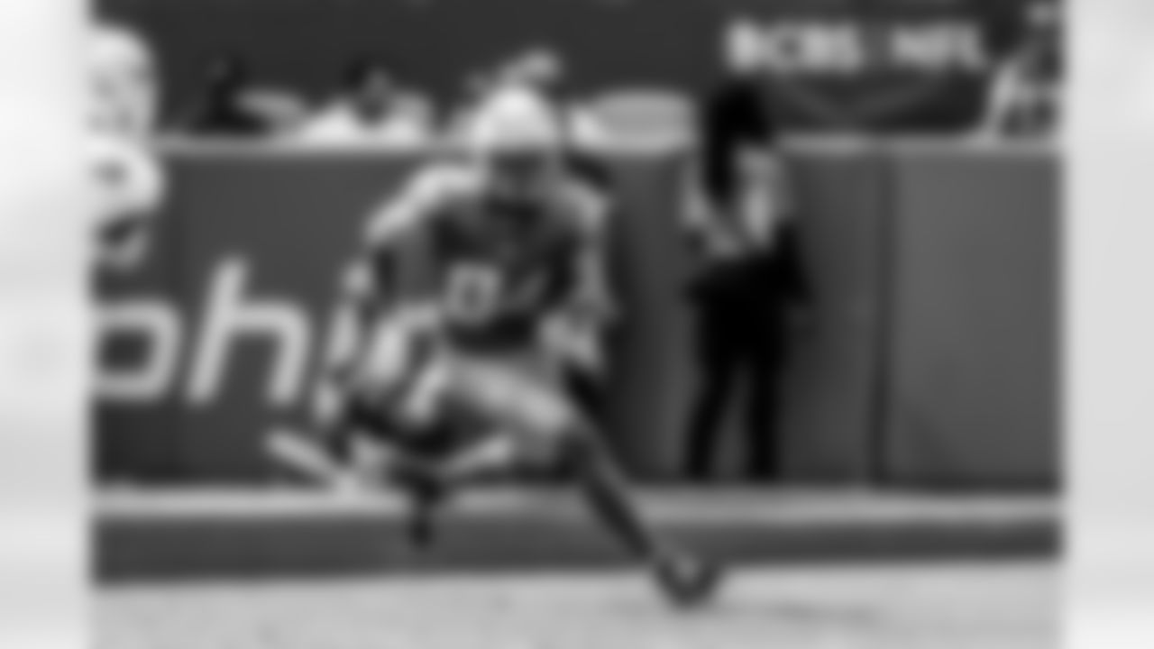 Take a look back at the Chargers Week 6 matchup with the Dolphins in monochrome!