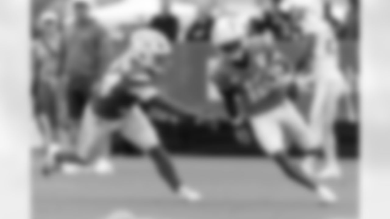 The Los Angeles Chargers practice at Training Camp on Monday, July 21, 2025 at The Bolt in El Segundo, CA.