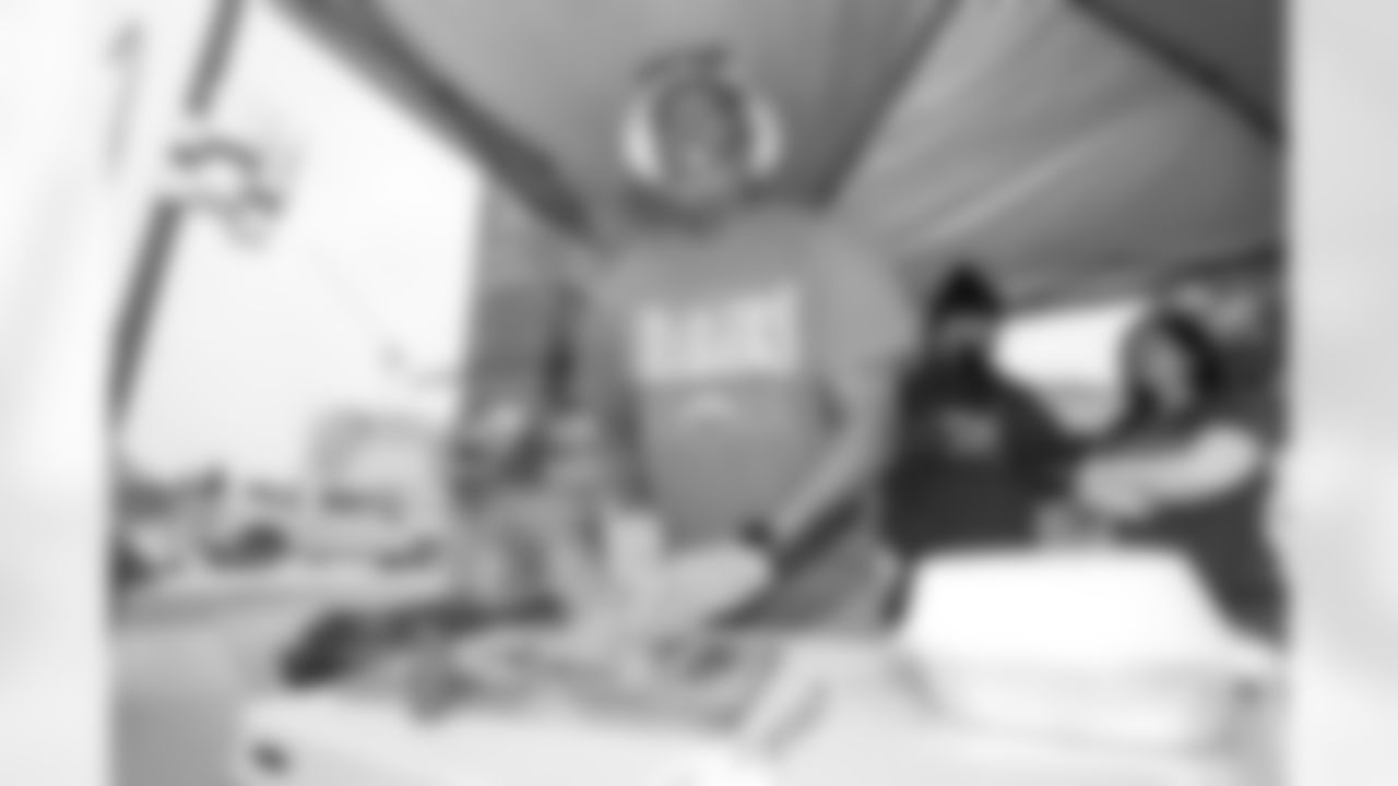 Fans joined the Bolt Fam at Pepsi Tailgate Central to get gameday ready for the Chargers' Week 13 clash with the Las Vegas Raiders.