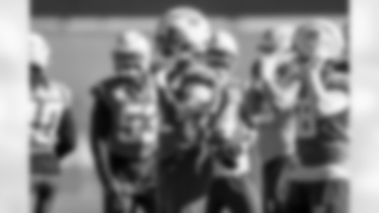 The Los Angeles Chargers practice at Training Camp on Thursday, December 11, 2025 at The Bolt in El Segundo, CA.