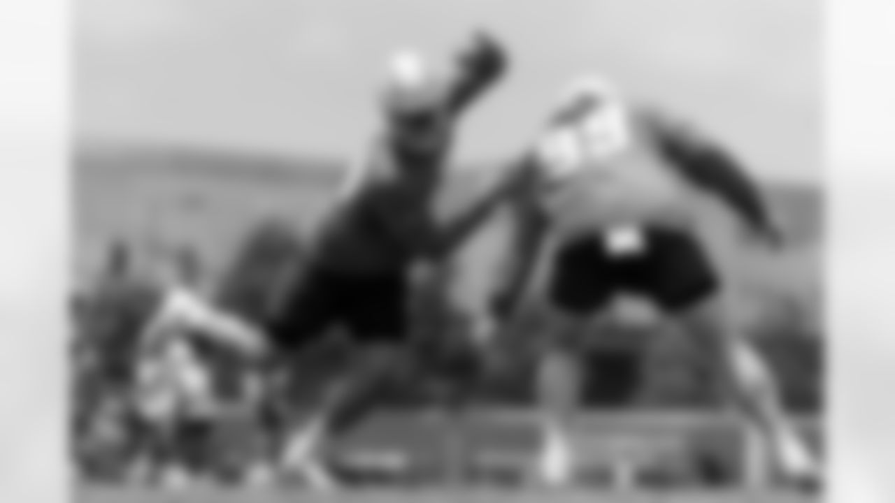The Los Angeles Chargers hold OTA's on Monday, May 20, 2024 at Hoag Performance Center in Costa Mesa, CA.
