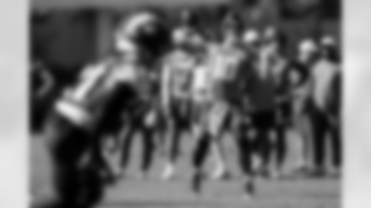 The Los Angeles Chargers practice on Friday, November 28, 2025 at The Bolt in El Segundo, CA.