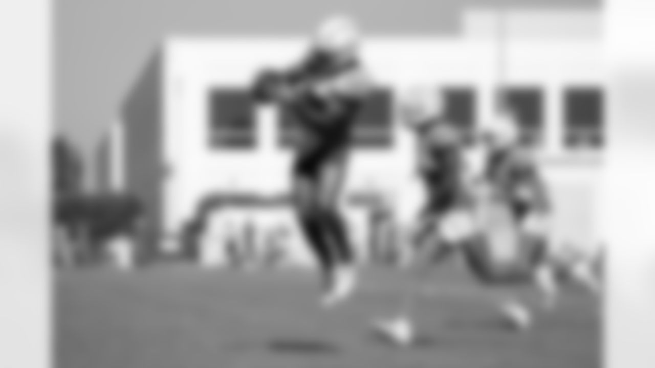 The Los Angeles Chargers practice on Friday, November 3, 2023 at Hoag Performance Center in Costa Mesa, CA.