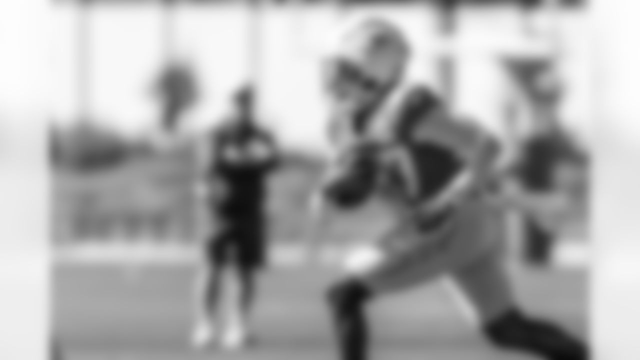 The Los Angeles Chargers practice on Tuesday, October 28, 2025 at The Bolt in El Segundo, CA.