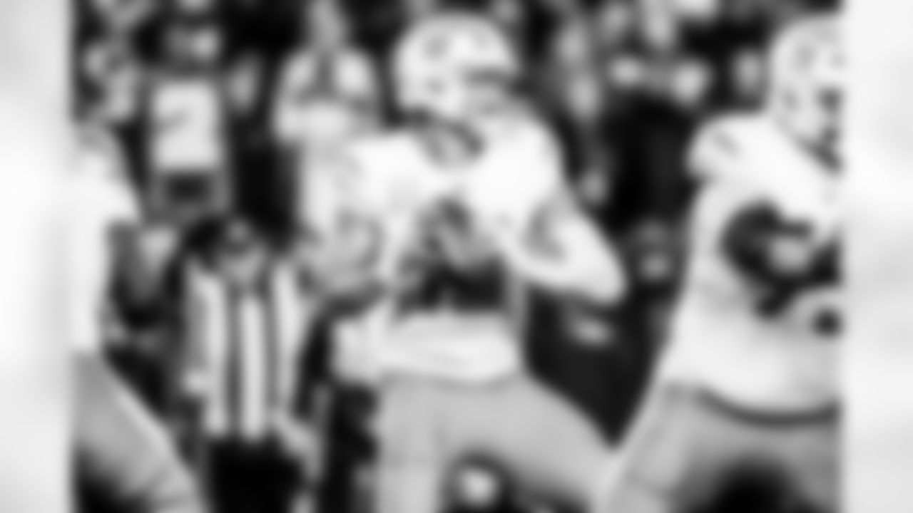 Take a look back at the Chargers Wild Card matchup with the Patriots in monochrome.