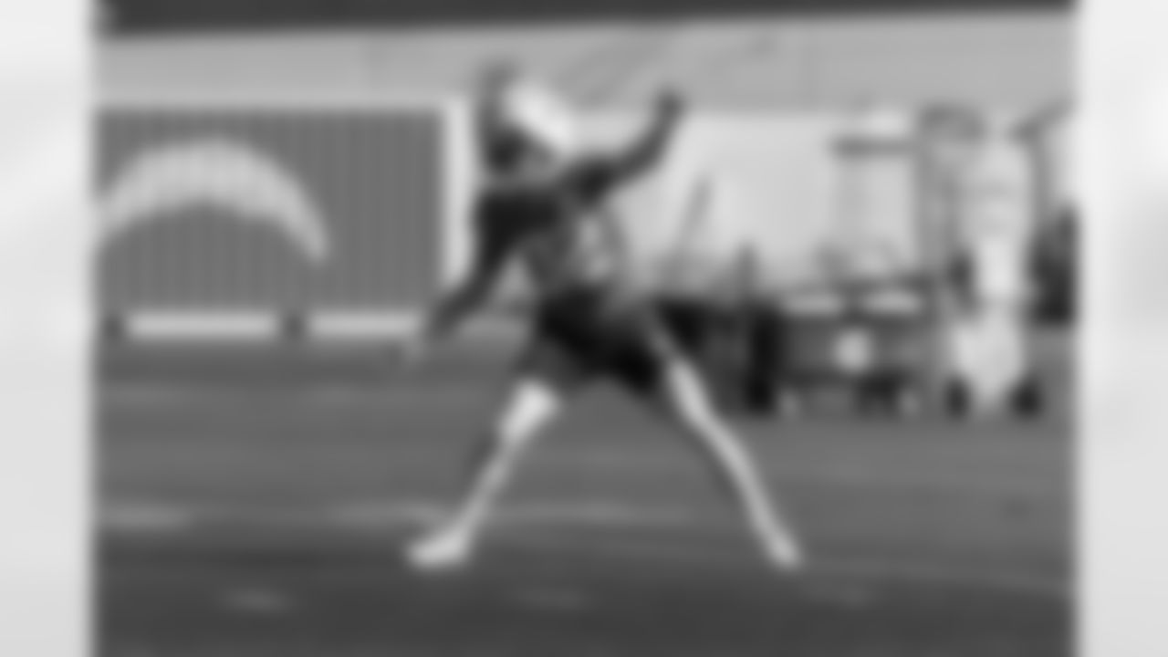The Los Angeles Chargers practice on Thursday, January 2, 2025 at The Bolt in El Segundo, CA.