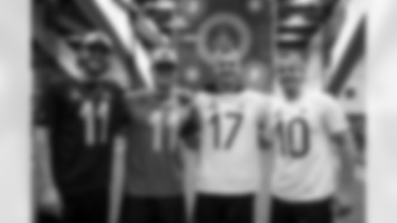 Take a look at Chargers players in San Francisco for the 2026 Pro Bowl Games.