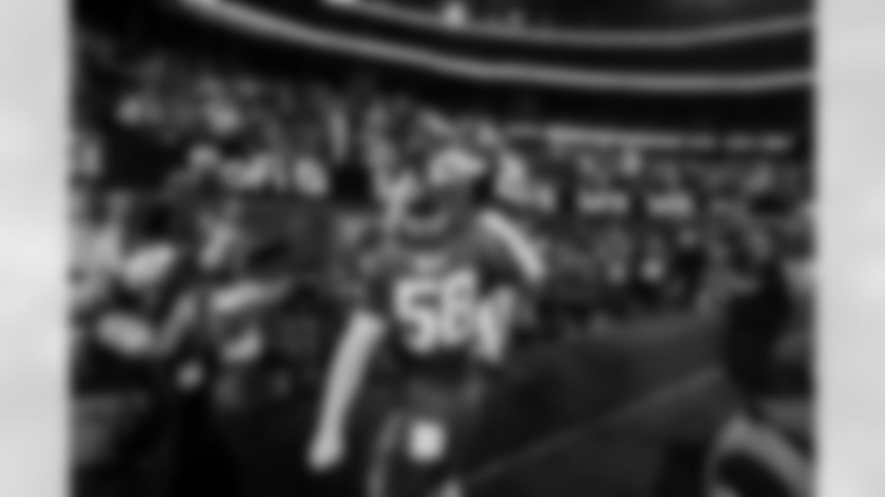 LB Marlowe Wax (58), CB Tarheeb Still (29) and CB Cam Hart (20)