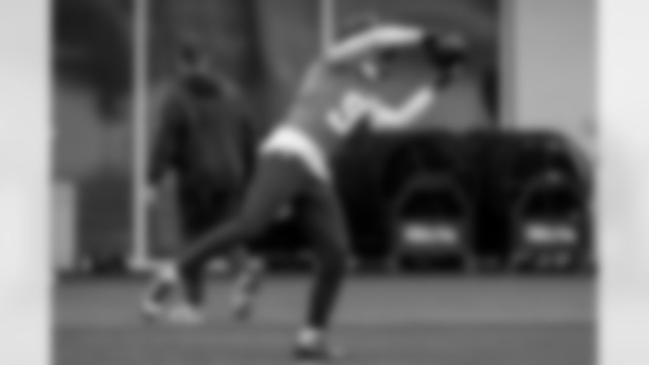 The Los Angeles Chargers practice on Tuesday, December 23, 2025 at The Bolt in El Segundo, CA.