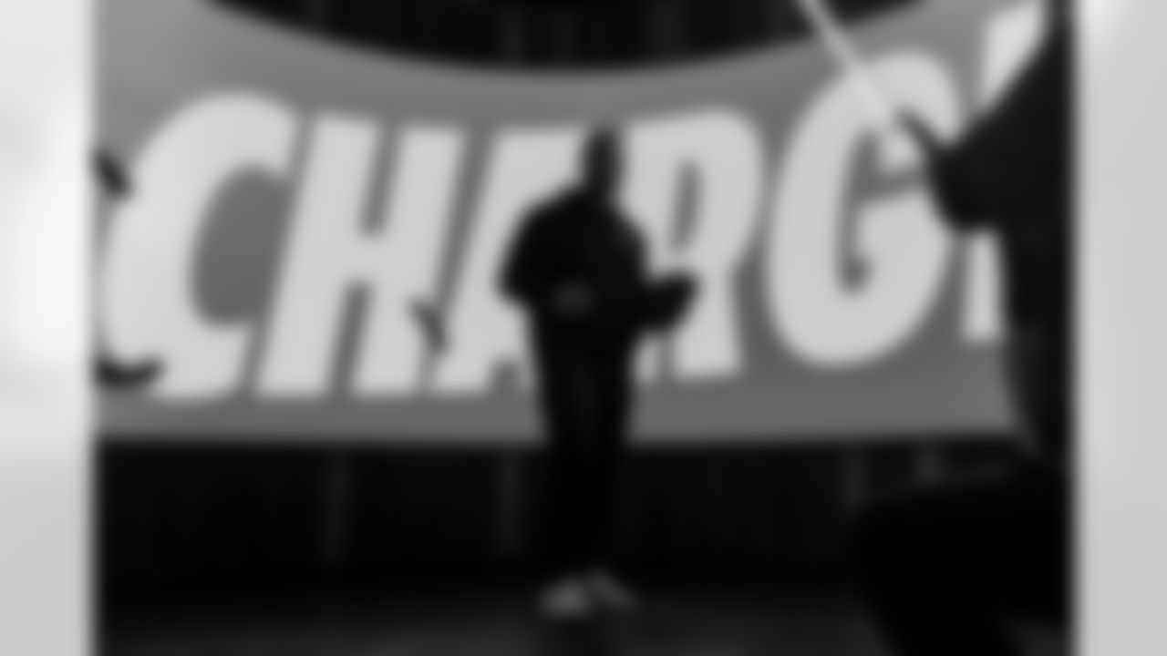 The Los Angeles Chargers sign Tyler Biadasz on Friday, March 6, 2026 at The Bolt in El Segundo, CA.