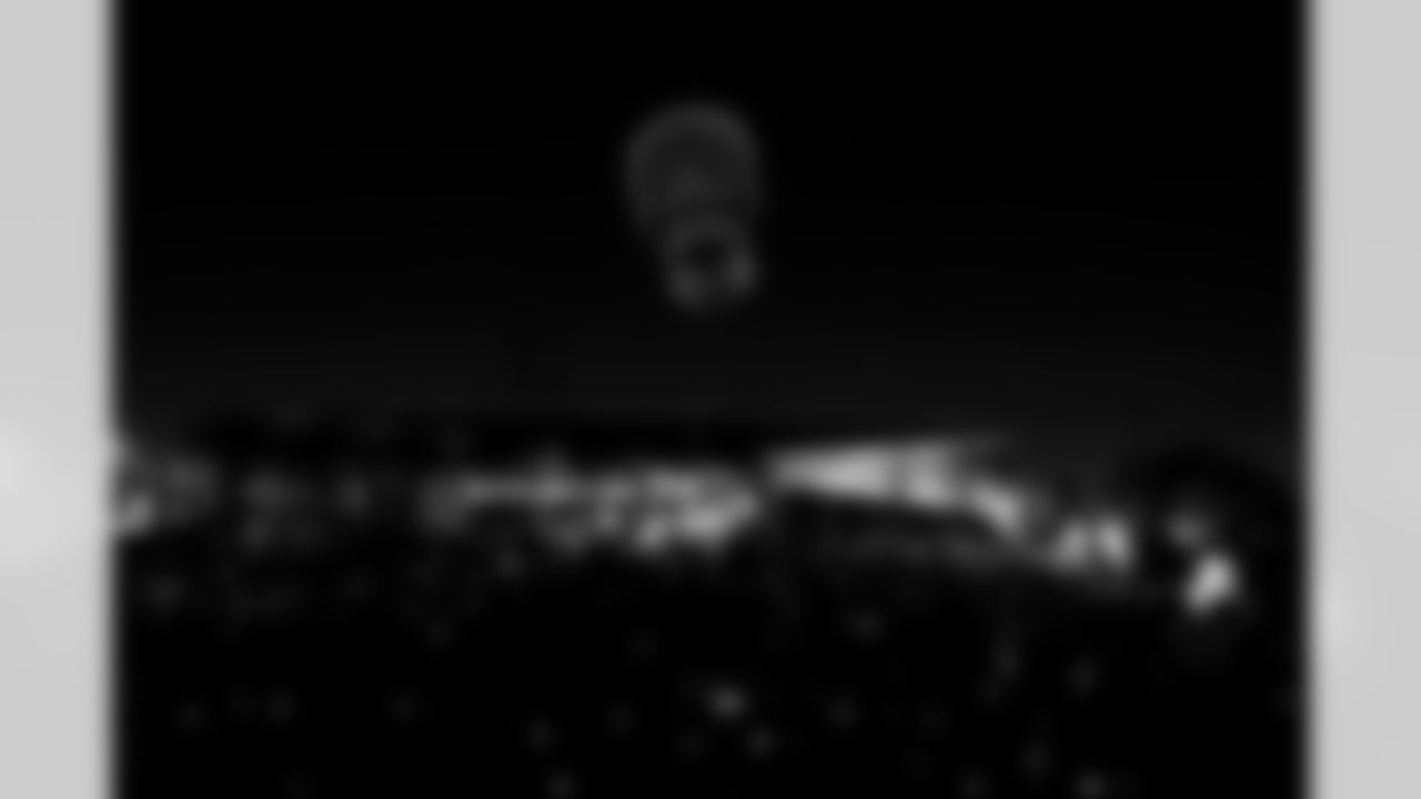 Fans gather at The Bolt for the Fan Rally + Drone Show on Friday January 9th, 2025